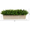 image:image19in Eucalyptus Artificial Plant in Decorative Planter19 in W x 5 in D x 8 in H Pack of 2