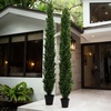 image:imageNearly Natural 10 ft Artificial Cedar Pine Tree Outdoor Porch Decor