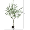 image:imageNearly Natural 10 ft Artificial Minimalist Citrus Tree Bendable Floor Plant10ft