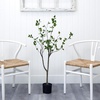 image:imageNearly Natural 10 ft Artificial Minimalist Citrus Tree Bendable Floor Plant4ft