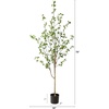 image:imageNearly Natural 10 ft Artificial Minimalist Citrus Tree Bendable Floor Plant6ft 6in