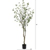 image:imageNearly Natural 10 ft Artificial Minimalist Citrus Tree Bendable Floor Plant8ft