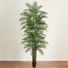 image:imageNearly Natural 12ft UV Resistant Artificial Areca Palm Tree IndoorOutdoor  Full Canopy of Fronds Inspired by Florida Coast