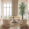 image:imageNearly Natural 12ft UV Resistant Artificial Areca Palm Tree IndoorOutdoor  Full Canopy of Fronds Inspired by Florida Coast
