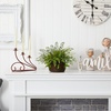 image:imageNearly Natural 13 in Artificial Mixed Fern Twig Moss Basket Home Room Decor
