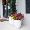 image:imageNearly Natural 13in UV Resistant Artificial Daisy Bush IndoorOutdoor  Set of 12Assorted 2