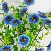 image:imageNearly Natural 13in UV Resistant Artificial Daisy Bush IndoorOutdoor  Set of 12Blue
