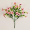 image:imageNearly Natural 13in UV Resistant Artificial Daisy Bush IndoorOutdoor  Set of 12Pink