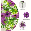 image:imageNearly Natural 13in UV Resistant Artificial Daisy Bush IndoorOutdoor  Set of 12Purple