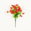 image:imageNearly Natural 13in UV Resistant Artificial Daisy Bush IndoorOutdoor  Set of 12Red