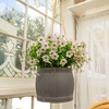 image:imageNearly Natural 13in UV Resistant Artificial Daisy Bush IndoorOutdoor  Set of 12White