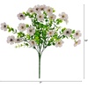 image:imageNearly Natural 13in UV Resistant Artificial Daisy Bush IndoorOutdoor  Set of 12White