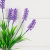image:imageNearly Natural 13in UV Resistant Artificial Flowering Lavender Bush IndoorOutdoor  Set of 12