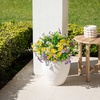 image:imageNearly Natural 13in UV Resistant Artificial Pansy Bush IndoorOutdoor  Set of 12Assorted 1