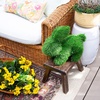 image:imageNearly Natural 14in UV Resistant Artificial Grass Garden Plush Topiary Bunny Rabbit  IndoorOutdoor