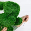 image:imageNearly Natural 14in UV Resistant Artificial Grass Garden Plush Topiary Bunny Rabbit  IndoorOutdoor