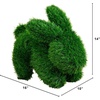 image:imageNearly Natural 14in UV Resistant Artificial Grass Garden Plush Topiary Bunny Rabbit  IndoorOutdoor