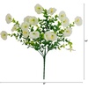 image:imageNearly Natural 14in UV Resistant Artificial Morning Glory Bush IndoorOutdoor  Set of 12Assorted 1