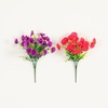 image:imageNearly Natural 14in UV Resistant Artificial Morning Glory Bush IndoorOutdoor  Set of 12Assorted 3