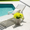 image:imageNearly Natural 14in UV Resistant Artificial Morning Glory Bush IndoorOutdoor  Set of 12Yellow