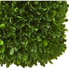 image:imageNearly Natural 17 Tea Leaf Square Wreath UV Resistant Artificial Plant Green