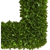 image:imageNearly Natural 17 Tea Leaf Square Wreath UV Resistant Artificial Plant Green
