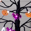 image:imageNearly Natural 18in PreLit Halloween Ghost Bats amp Pumpkins LED Lighted Ornament Tree
