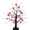 image:imageNearly Natural 18in PreLit Halloween Ghost Bats amp Pumpkins LED Lighted Ornament Tree