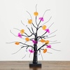 image:imageNearly Natural 18in PreLit Halloween Ghost Bats amp Pumpkins LED Lighted Ornament Tree