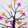 image:imageNearly Natural 18in PreLit Halloween Ghost Bats amp Pumpkins LED Lighted Ornament Tree