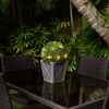 image:imageNearly Natural 18in UV Resistant Artificial Boxwood Ball Topiary with LED Lights in Decorative Planter IndoorOutdoor