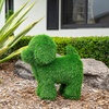 image:imageNearly Natural 18in UV Resistant Artificial Grass Garden Plush Topiary Puppy Dog  IndoorOutdoor