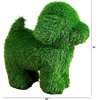 image:imageNearly Natural 18in UV Resistant Artificial Grass Garden Plush Topiary Puppy Dog  IndoorOutdoor