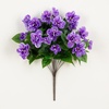 image:imageNearly Natural 19in UV Resistant Artificial Azalea Bush IndoorOutdoor  Set of 3Purple