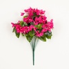 image:imageNearly Natural 19in UV Resistant Artificial Bougainvillea Bush IndoorOutdoor  Set of 4Pink