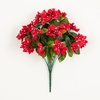 image:imageNearly Natural 19in UV Resistant Artificial Bougainvillea Bush IndoorOutdoor  Set of 4Red