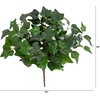 image:imageNearly Natural 19in UV Resistant Artificial Puff Ivy Bush IndoorOutdoor  Set of 3