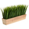 image:imageNearly Natural 20 in Artificial Vanilla Grass Plant in Decorative Planter