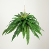 image:imageNearly Natural 22 in Artificial Boston Fern Hanging Basket for Home Decor22 in