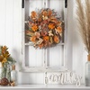 image:imageNearly Natural 22in Autumn Dahlia and Berries Artificial Fall Wreath