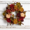image:imageNearly Natural 22in Autumn Hydrangea Peony Wreath