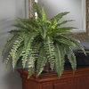 image:imageNearly Natural 23 in Artificial Boston Fern with Wicker Basket