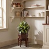 image:imageNearly Natural 24 in Artificial Golden Dieffenbachia Plant with Pot
