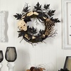 image:imageNearly Natural 24in Halloween Skull and Bones Wreath