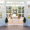 image:imageNearly Natural 25 ft Artificial UVResistant Boxwood Plant Set of 2