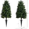 image:imageNearly Natural 25 ft Artificial UVResistant Boxwood Plant Set of 2
