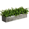 image:imageNearly Natural 25 in Eucalyptus Artificial Plant with Grey Planter
