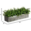 image:imageNearly Natural 25 in Eucalyptus Artificial Plant with Grey Planter