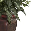 image:imageNearly Natural 26 in Artificial Mixed Greens and Anthurium with Vase