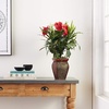 image:imageNearly Natural 26 in Artificial Mixed Greens and Anthurium with Vase